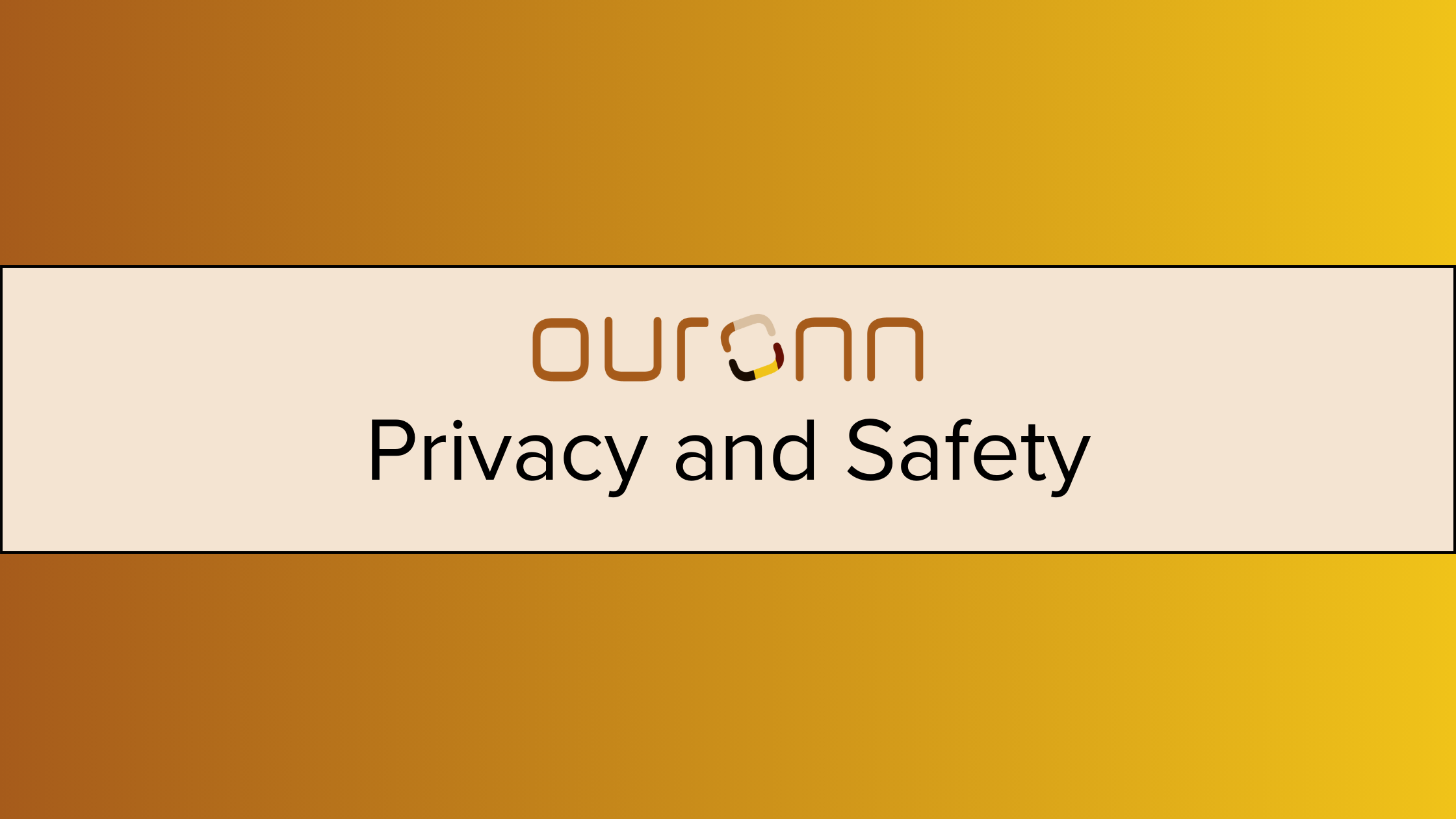 "Privacy and Safety" Cover Image
